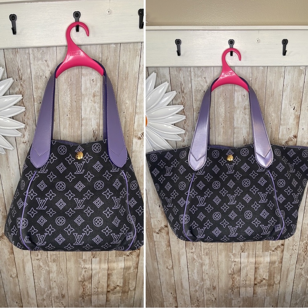 💎Louis Vuitton Beach Line Cabas Ipanema Tote Bag, Rare💎 & Gorgeous 💜